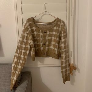 Plaid Sweater